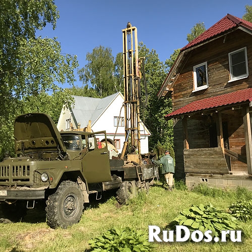 Бурение скважин на воду с гарантией до 15 лет фотка