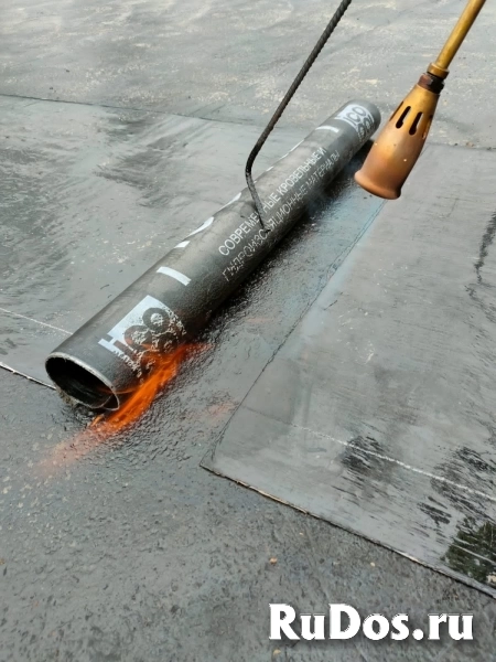 Ремонт мягкой кровли. Гидроизоляция фотка