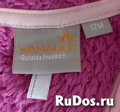 Комбинезон детский Wanabee . Для активного образа жизни ( neige bb combi pol rose) . Возраст на 12 месяцев и чуть постарше изображение 4