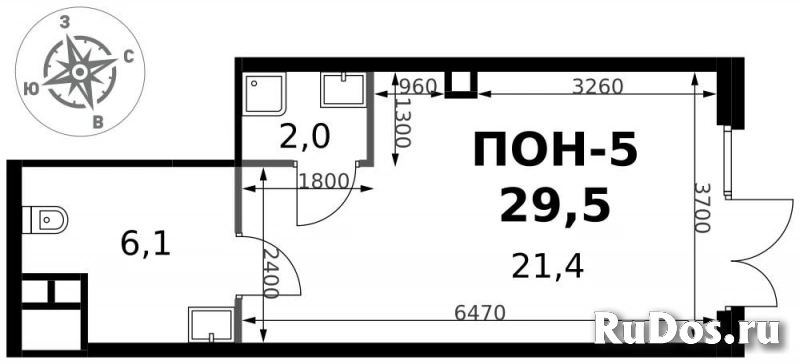 Продам коммерческую недвижимость 29.5 м2 изображение 3