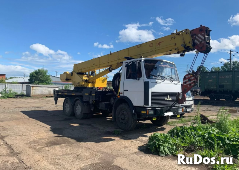 Услуги автокрана 25тонн фото