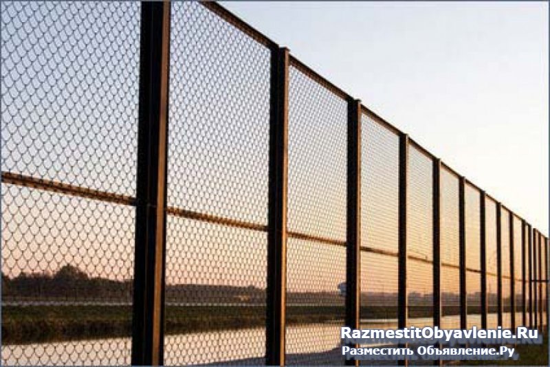 Монтаж заборов в Киреевске. фотка