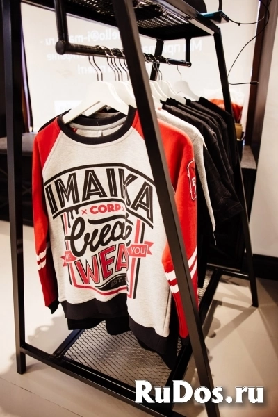 Вешало сварное для одежды ЛОФТ с ПВЛ изображение 4