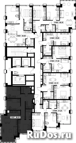 Продам 3 комнатную квартиру 86 м2 изображение 3