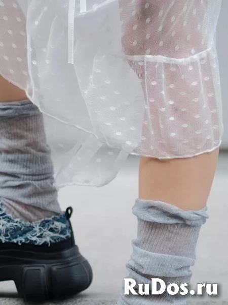 Ботинки джинсовые на высокой платформе y2k фотка