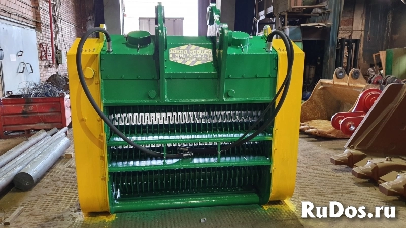 Мощнейший просеивающий ковш экскаватора валковый изображение 6