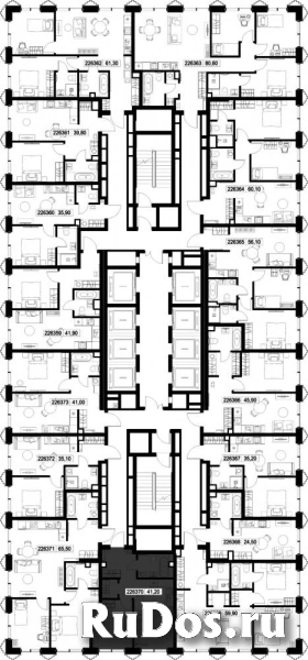 Продам 1 комнатную квартиру 41.2 м2 изображение 3