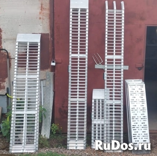 Сходни алюминиевые 2500 мм фотка