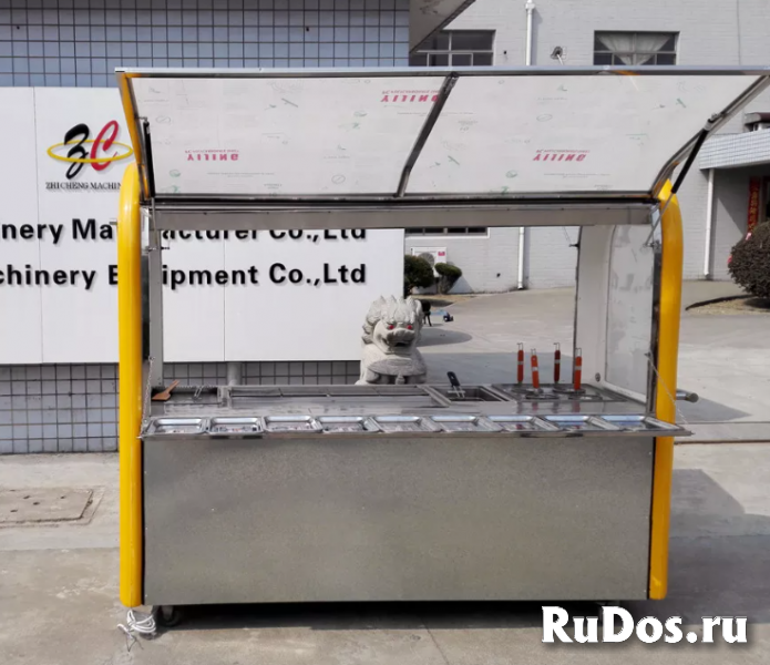 Торговая тележка на колесах изображение 3