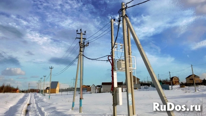 Монтаж ЖБ опор для ЛЭП изображение 3