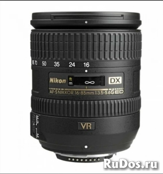 Объектив Nikon 16-85mm f/3.5-5.6G ED VR AF-S DX Nikkor изображение 3