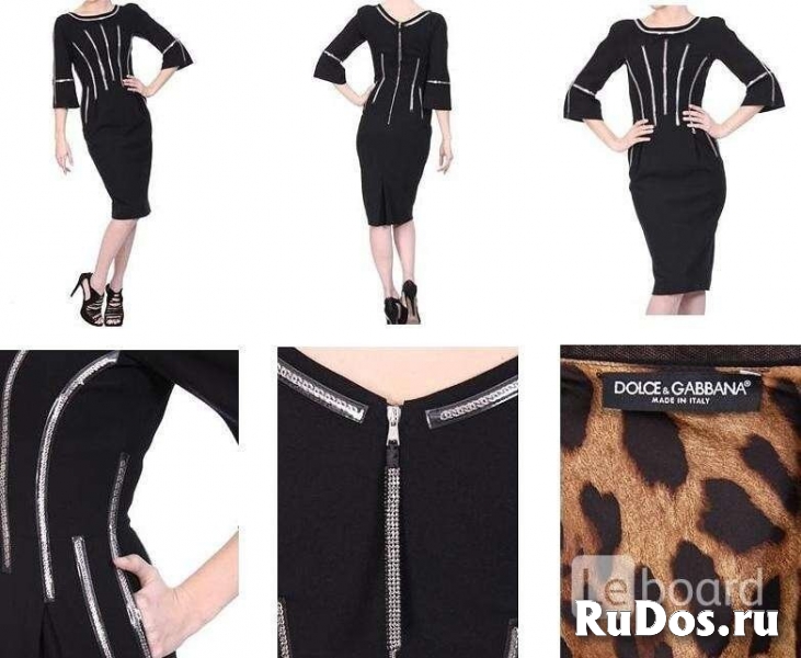 Платье футляр dolce&gabbana италия 42 44 s новое swarovski стразы фото