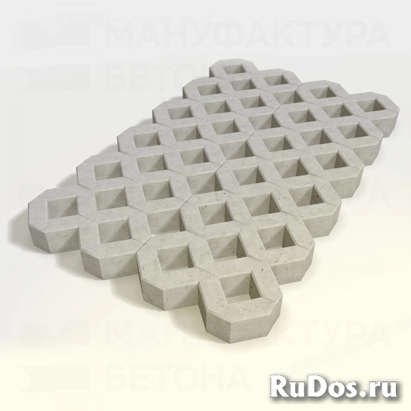 Газонная бетонная плитка «Экопарковка» изображение 5