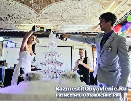 Горка из шампанского. Пирамида из шампанского изображение 4