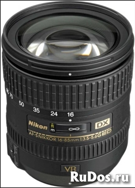 Объектив Nikon 16-85mm f/3.5-5.6G ED VR AF-S DX Nikkor изображение 6