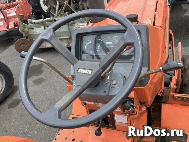 Минитрактор с/х Kubota L1-22D мини трактор 4х4 фреза наработка 2516 изображение 5