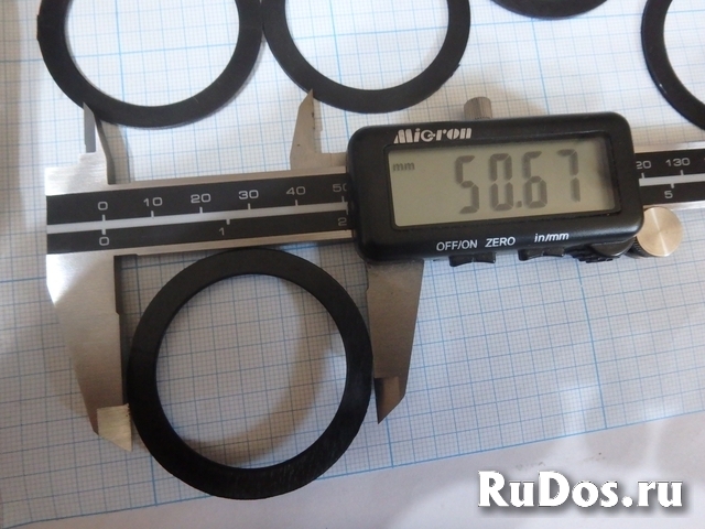 Кольцо опорное 50.0х38.6х0.8 bur08 pom цвет черный изображение 3