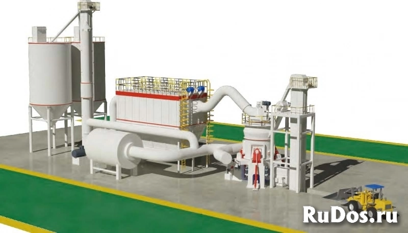 Линия по пр-ву минерального порошка (МП) 25-35 т/ч на базе вертикальной валковой мельницы LM1300K изображение 3