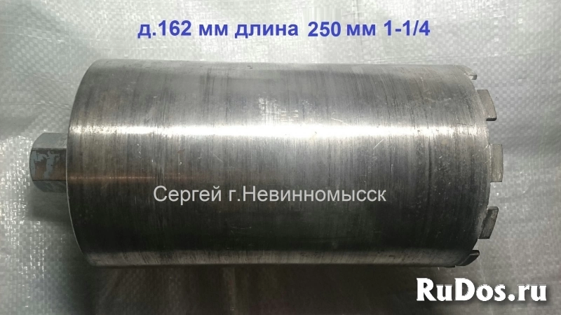 Алмазные коронки д.14-162 мм 1-1/4 фото