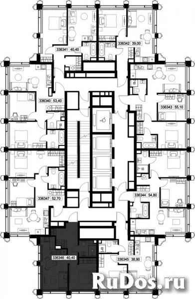 Продам 1 комнатную квартиру 40.4 м2 изображение 3