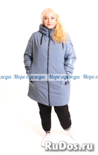 Куртка женская весна-осень большого размера фото