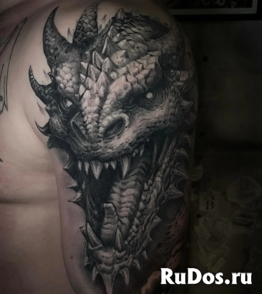 Тату-мастер/Тату/Татуировка/Перекрытие, тату шрамов изображение 3