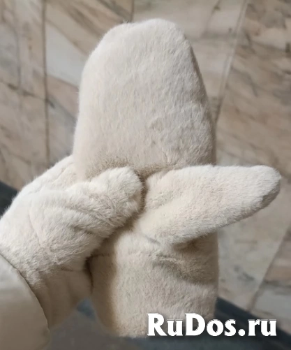 Варежки рукавицы со снежинкой LAUREATO изображение 6