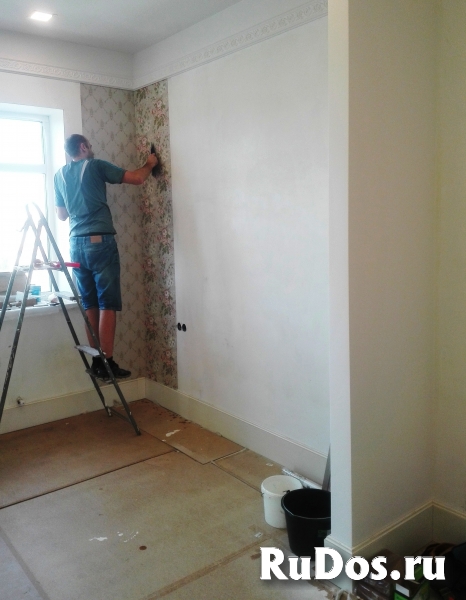 Обоями поклейка. изображение 3