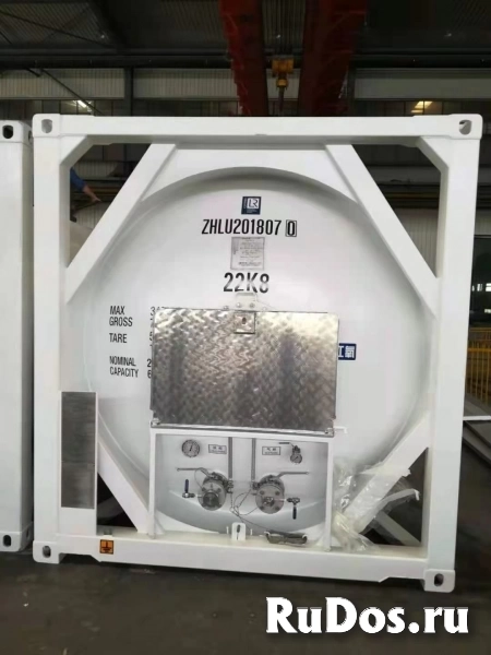 Танк-контейнер объём 24,7м3 тип Т50, для перевозки пропана, бутана изображение 3