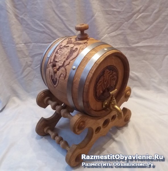 Дубовые бочки резные фотка