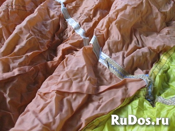 Купол тренировочного парашюта ПО-9 22кв.м 22м2 двойная оболочка изображение 4