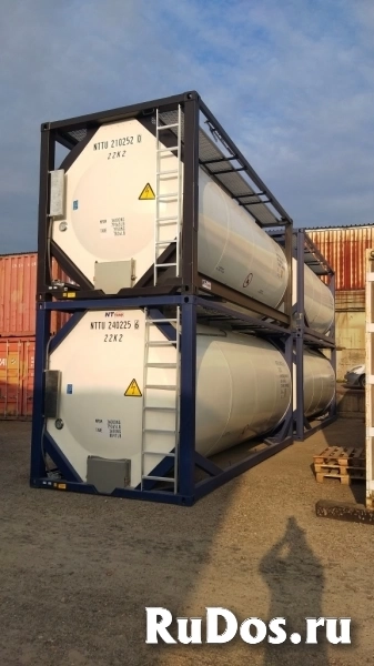 Танк-контейнер объём 18м3 тип Т11, для перевозки бензола. фото