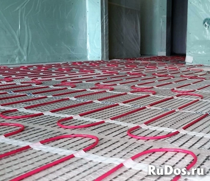 Теплый пол под плитку. Нагревательные маты изображение 11