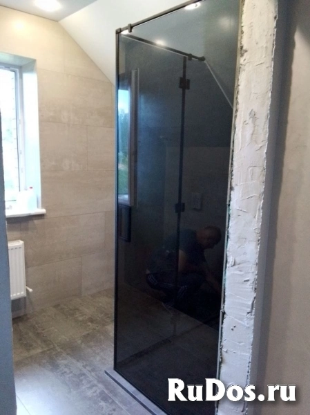 Душевые ограждения из стекла 8мм на заказ фотка