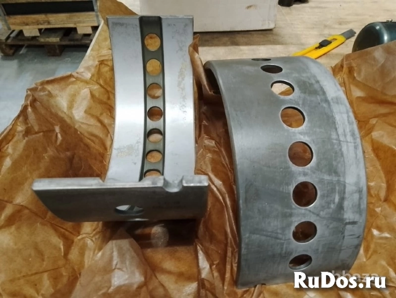 Вкладыш коренной верхний и нижний 2-5Д49.2.2, 2-5д49.2.1 фото