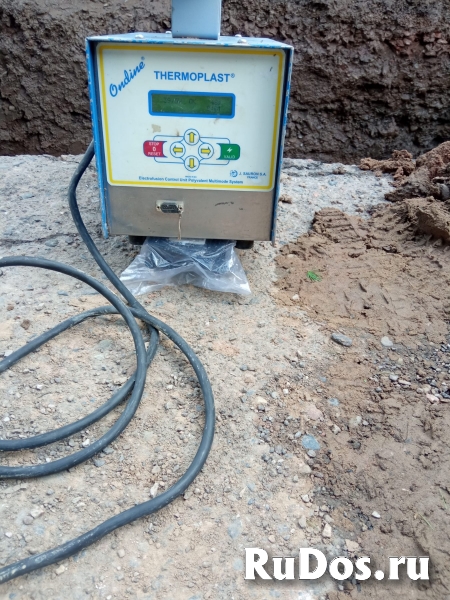 Сварка ПНД труб  электромуфтами  в  Красноярске фотка