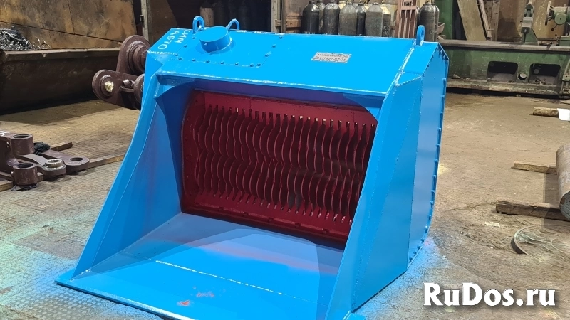 Ковш просеивающий дробильный для экскаватора погрузчика изображение 5