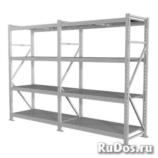 Стеллажи металлические складские среднегрузовые серии SFM изображение 3