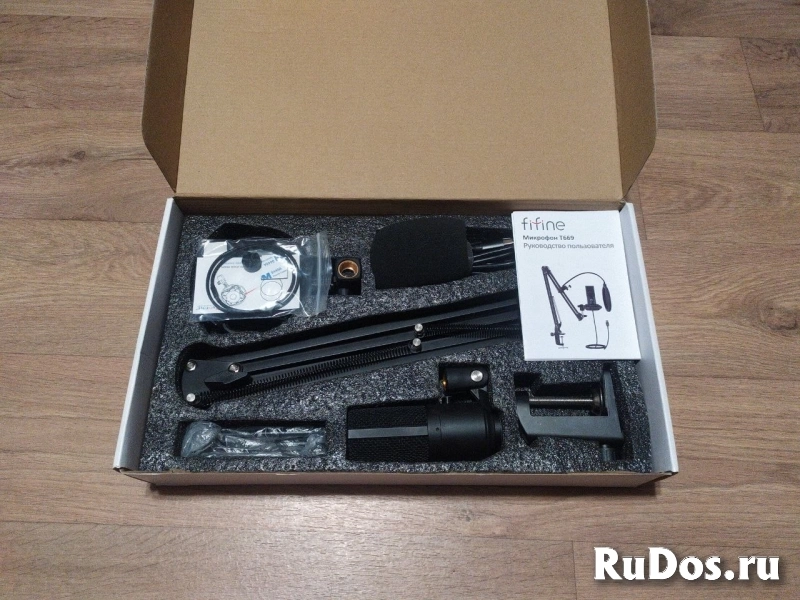 Микрофон Fifine T669 черный фото