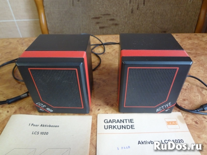 Кассетный аудио плеер Siemens RC 826 с активными колонками изображение 8