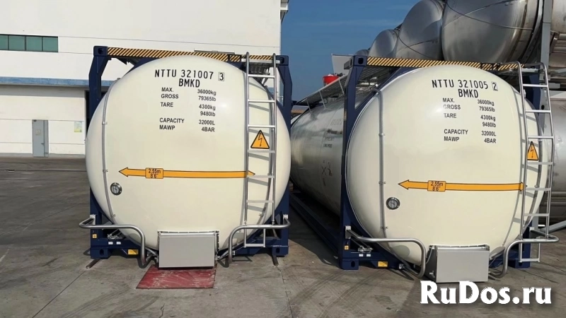 Контейнер-цистерна модели UN Т11 32К SWAP с утеплителем и пароподогревом изображение 3