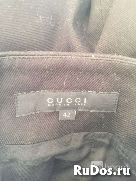 Юбка Гучи италия 42 s/m б/у чёрная классика по фигуре миди 44 46 фотка