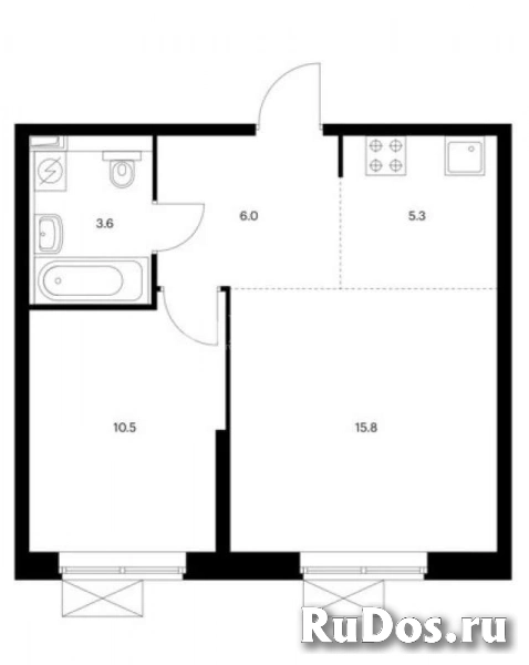 Сдам 1 комнатную квартиру 41.2 м2 изображение 4