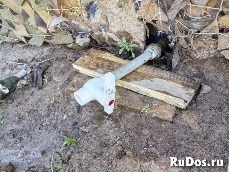 Ремонт водопровода в полевых условиях. изображение 7