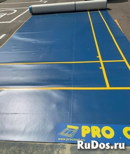 Мобильный профессиональный корт для бадминтона Про Court фотка