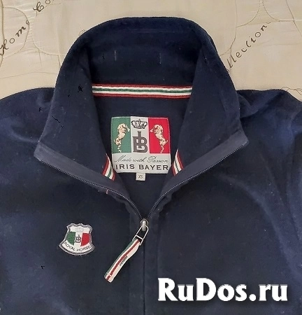 Флис Iris Bayer ,размер XS ,тёмно синего цветa. фото