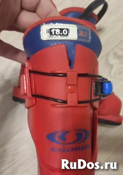 Лыжные ботинки детские Salomon 18 (27,5) размер изображение 3