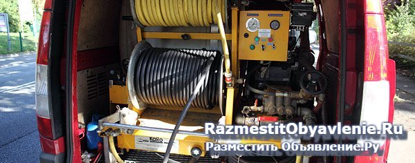 Чистка канализации с видеодиагностикой фотка