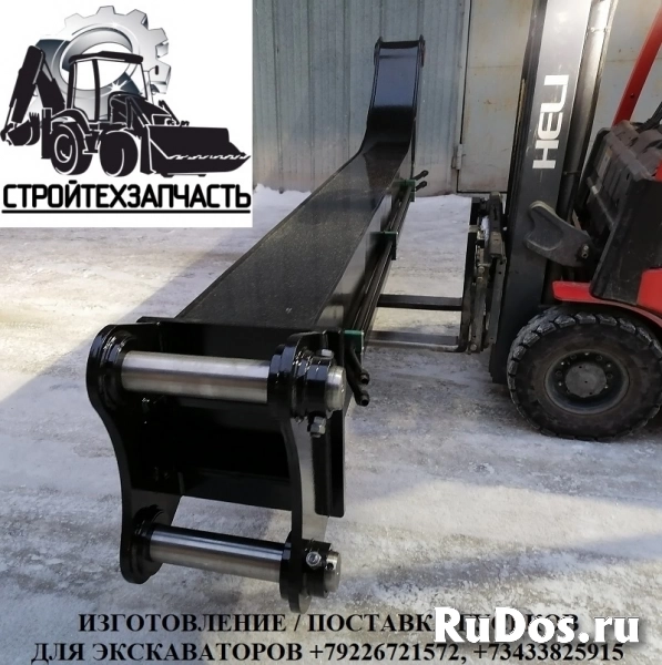Гусак удлинитель (гусек) на экскаватор Yuchai, Xcmg, Zoomlion, Develon, Sany, Mst, Shantui, Lonking, Case, Komatsu, Sdlg фотка