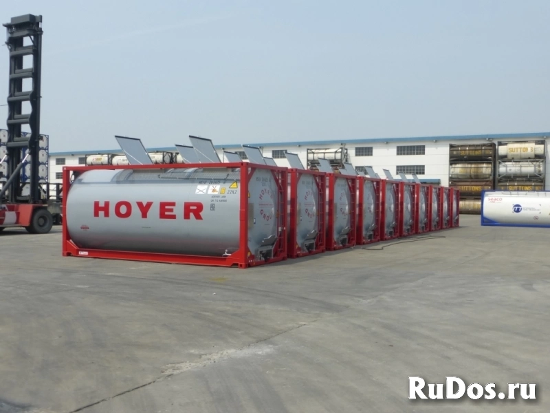 Танк-контейнер тип Т11 объём 25м3 для перевозки жидких реагентов, новый. фотка